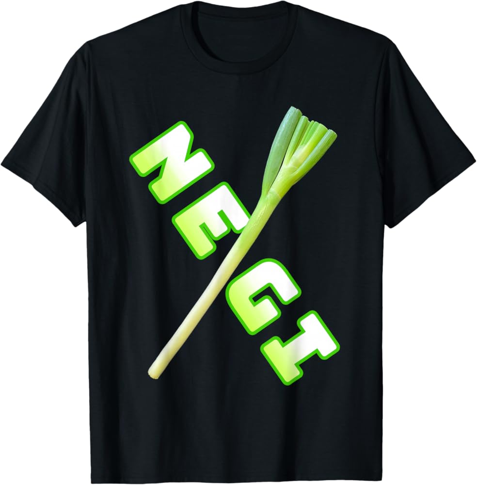 negiねぎ Amazon | ネギ NEGI【THE 野菜】葱【変なデザイン屋さん】面白い